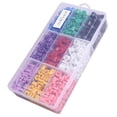 thumbnail image 2 of 450 Pcs Plastic Hanger Size Markers Clothes Hanger Sizes Tags Coding Hanger Size Tags, 2 of 2