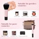 thumbnail image 5 of GOOHOCHY 10 brochas de maquillaje de viaje, mini brochas de maquillaje portátiles para viaje con estuche., 5 of 8