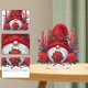 thumbnail image 2 of 5D DIY Art Decoraciones Mesa Kits Adornos para Kit Acrílico Forma Especial Castillo Flores Oficina en El, 2 of 9