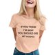 thumbnail image 1 of Camisetas sarcásticas para mujer: camisetas con frases divertidas, poliéster y spandex, manga corta, cuello redondo, perfectas para regalar., 1 of 5