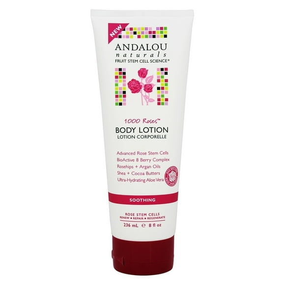 Andalou Naturals - Soothing Body Lotion 1000 Roses - 8 fl. oz.