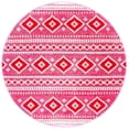 thumbnail image 2 of SAFAVIEH Adirondack Jayme Southwest Area Rug, Fuchsia/Ivory, 6' x 6' Round, 2 of 10