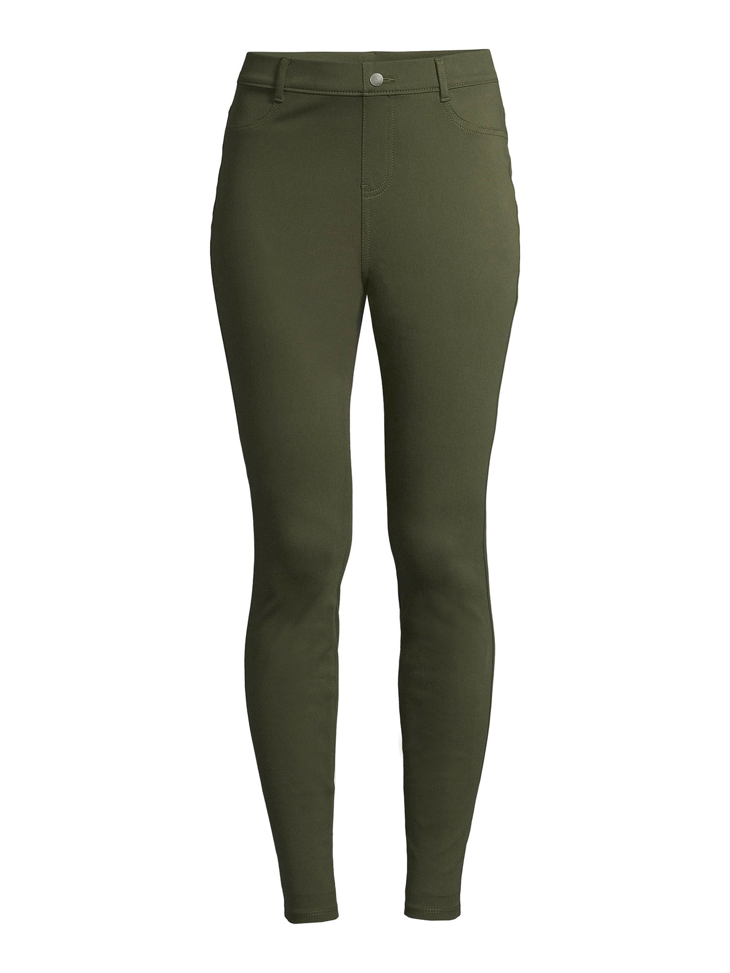 Time and Tru Women's High Rise Jeggings, Sizes XS-XXL