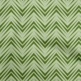 thumbnail image 1 of oneOone Georgette Viscose Forest Green Fabric Chevron Craft Projects Decor Fabric Printed By The Yard 42 Inch Wide, 1 of 4