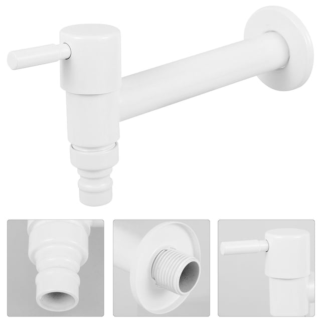 BRIGHTFUFU Water Tap Wash Basin Tap Stainless Steel Elegant Design Kitchen 1Pcs
