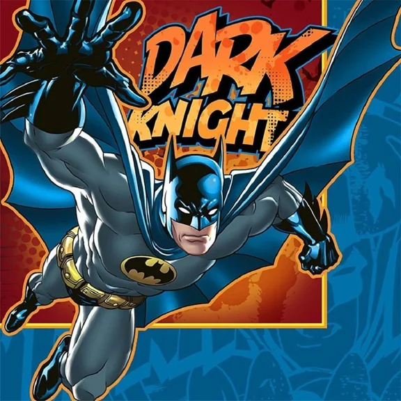 Batman Heroes & Villains Dc Comics Superhero Birthday Party Luncheon Napkins