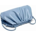 thumbnail image 4 of CAILDANL Dressy Pleated Vegan Leather Clutch Purse Super Soft Cloud Dumpling Clutch Bag for Women PU Evening Purse Handbag, 4 of 8