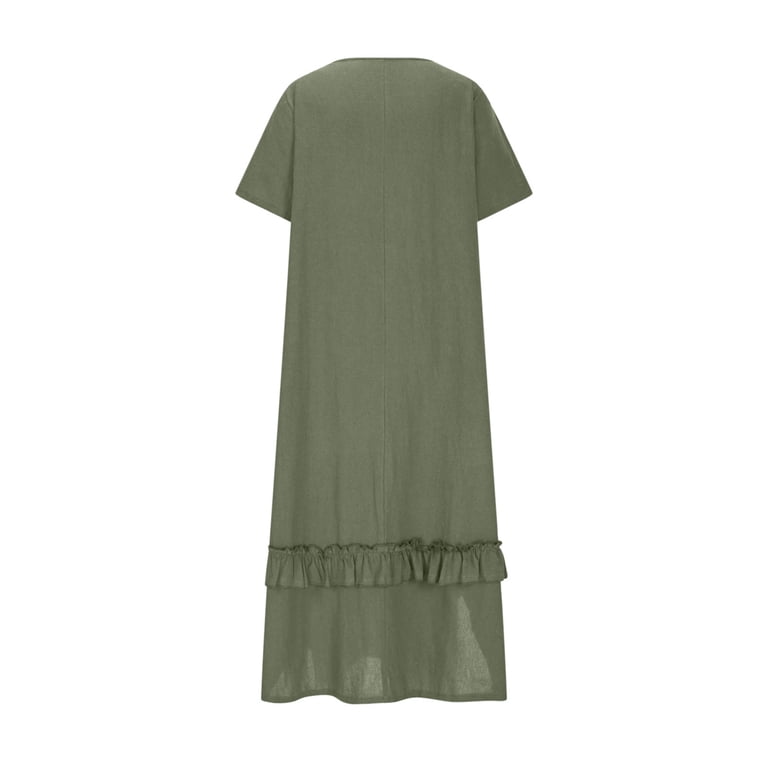 green emerald velvet dress Women's Summer Sleeveless Casual Dresses Swing Cover Up Elastic Sundre main image 0