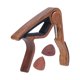 thumbnail image 2 of Cejilla de guitarra de madera maciza ANGGREK silenciosa portátil para guitarras acústicas y eléctricas, 2 of 8