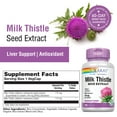 thumbnail image 3 of Solaray Milk Thistle Seed Extract 175mg | Antioxidant Intended to Help Support a Normal, Healthy Liver | Non-GMO & Vegan | 120 VegCaps, 3 of 3