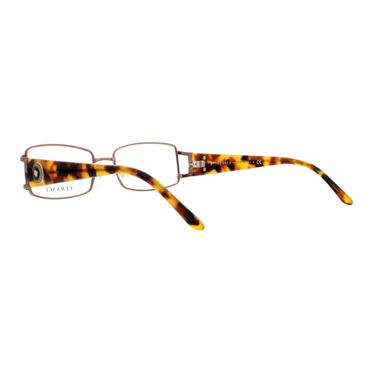 VERSACE Eyeglasses VE 1163M 1013 Dark Copper 52MM - Walmart.com