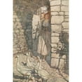 thumbnail image 3 of Arthur Rackham 14x18 Black Modern Framed Museum Art Print Titled - Wings! Dear Spoken, There Thou Hangest (1920), 3 of 5