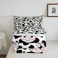 thumbnail image 5 of Erosebridal Cowhide Print Bedding Twin Comforter Set,Cartoon Animal Cow Down Comforter,Wildlife Decor,Lightweight,2-Piece, 5 of 7