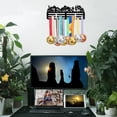 thumbnail image 7 of Women Climbing Medal Hanger Display Sports Medals Display Rack for DIY 60+ Medals Wall Mount Ribbon Display Holder Rack Hanger Decor Iron Hooks Gifts for DIY Climbing Lovers, 7 of 7