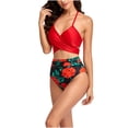 thumbnail image 1 of Conjunto de bikini de dos piezas con almohadilla en el pecho cómoda para mujer con estilo OAVQHLG3B Store  lin121212, 1 of 4