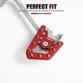 thumbnail image 2 of Extensión de pedal de freno trasero NICECNC Yamaha Raptor 700 Red, 2 of 8