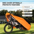 thumbnail image 5 of ADDMOTOR Adult Tricycle Cover Electric Trike Covers, Bike Covers waterproof Storage Outdoor for 2 bikes, 210D Heavy Duty Dust Wind Proof Bicycle Cover, 5 of 9