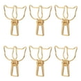 thumbnail image 2 of Paper Clamps, Hollowed 100pcs Binder Clips Cute Cartoon  For Home Gold,Rose Gold, 2 of 8