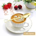 thumbnail image 2 of Juego de cucharas de café, juego de cucharas de café expreso de 6 piezas, cucharaditas, cucharas pequeñas para café, 2 of 5