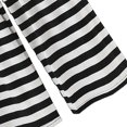 thumbnail image 4 of Women's Striped Two Piece Set, Short Sleeve Top Wide Leg Pants Set, Black and White Stripe Summer Outfits for Women, Casual Lounge Set, Vacation and Maternity Outfits-Khaki, 4 of 6