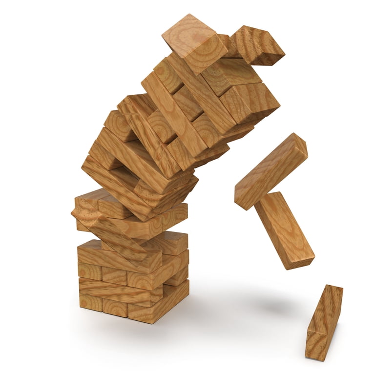 Spin Master Games Jumbling Tower Wooden Stacking Game photo 2