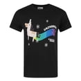 thumbnail image 1 of Crossy Road - Camiseta de manga corta oficial de Crossy Road modelo Unihorse para hombre (negro), 1 of 2