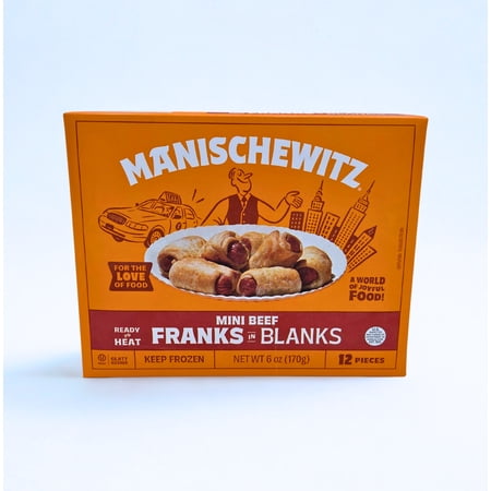 Manischewitz Mini Beef Franks In Blanks, 6OZ