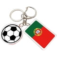 thumbnail image 1 of Yanonmyfd 2026 World Cup Soccer Keychain - 2026 World Cup Flag Keychain, Soccer Fan Gift & Souvenir (2PCS),Portugal, 1 of 48