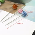 thumbnail image 6 of Necvior 30PCS Fashion for Rhinestone Ball Pins Islamic Women Scarf Pin Hijab Pin, 6 of 14