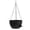 B, variant on Anvora 2 Pack Large Self Watering Hanging Planters for Indoor Outdoor Plants,7.8" Hanging Plant Pots with Removable 50 Oz Reservoir, Plastic Hanging Basket for Window Porch Garden, White with Brown