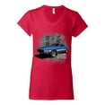 thumbnail image 2 of Wild Bobby Ford Shelby GT500 Vintage Mustang Women Standard V-Neck Tee, 2 of 6