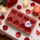 thumbnail image 4 of Moldes de silicona de 8 cavidades con forma de corazón hechos a mano para chocolate y cubitos de hielo de San Valentín, para dulces románticos, moldes de amor., 4 of 6