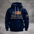 thumbnail image 1 of Chandail à Capuchon Graphique Patriotique pour Usage Quotidien Décontracté avec Imprimé Drapeau, Chandail à Capuche Doublé Chaud pour Printemps Été Automne Hiver, 1 of 3