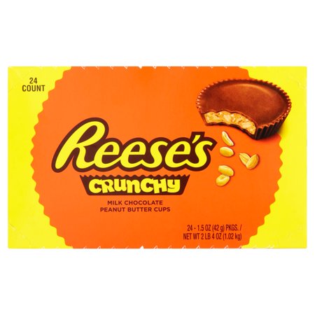 UPC 034000444755 product image for Reese's Crunchy Peanut Butter Cups, 1.5 oz, (Pack of 24) | upcitemdb.com