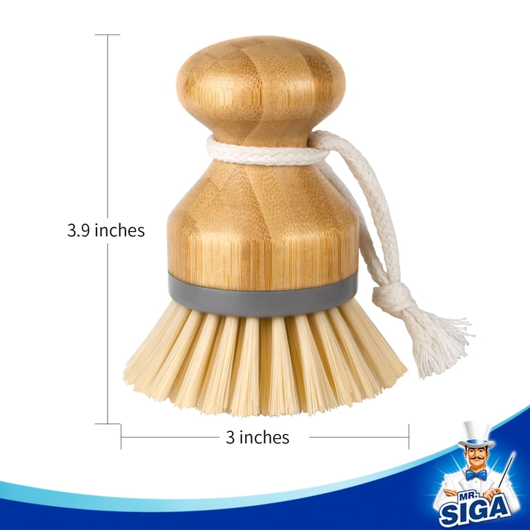 MR.SIGA Bamboo Palm Brush, 2-Pack photo 2