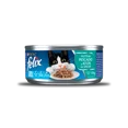 thumbnail image 1 of Alimento Húmedo Felix Paté Sabor Pescado y Atún en Salsa, Paquete de 24 latas de 156g, 1 of 2