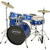 Pulse 5-Piece Junior Drum Set Metallic Blue