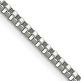 thumbnail image 2 of Chisel Stainless Steel Polished 2.6mm Box Chain - 20", 2 of 8