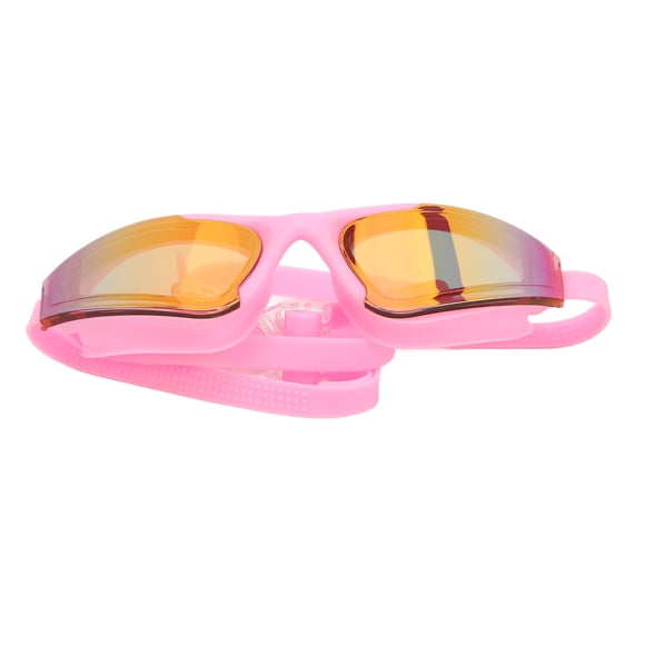 Gafas De Natación, A Prueba De Niebla, Correa Trasera Ajustable, Gafas De Natación Con Marco De Silicona Impermeables Para Buceo Al Aire