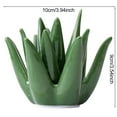 thumbnail image 5 of Shoreew Ring Holder Jewelry Display Stand Compact Design Creative Aloe-Shaped Rings Jewelry Storage Rack Desk Decoration, 5 of 7