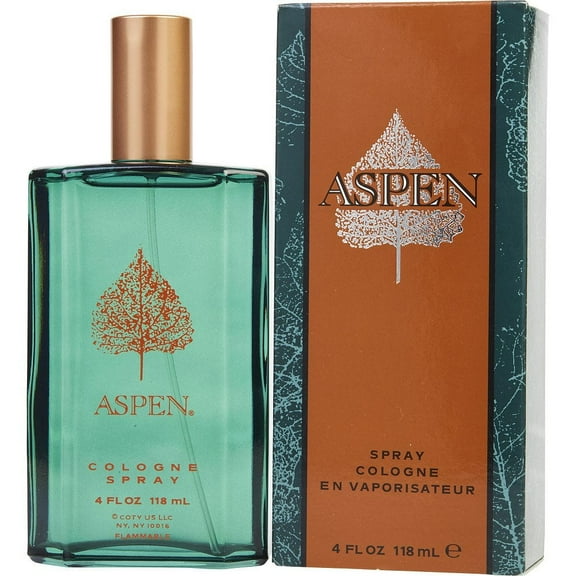 Aspen Cologne By Coty Cologne Spray 4 oz(Pack of 2)