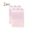 thumbnail image 2 of INSPIRE CHIC Women's 2 Pcs Stretchy Bra Extenders, 2x2/2x3/2x4 Hooks Elastic Back Bra Extension Strap Bra Band Pink 2 Rows 3 Hooks, 2 of 6