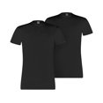 thumbnail image 2 of PUMA Camiseta para Hombre, Paquete de 4  - Basic Crew Tee, Cuello redondo, Manga corta, uni Negro M (Medium), 2 of 3