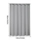 thumbnail image 2 of pstuiky Cortina de baño de 150 x 180 cm, color liso, impermeable, de poliéster grueso, para separar la puerta del baño., 2 of 6