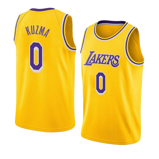 Camiseta Los Angeles Lakers No. 0 Kyle Kuzma-S- BmatwkZeng Bmatwe Jersey