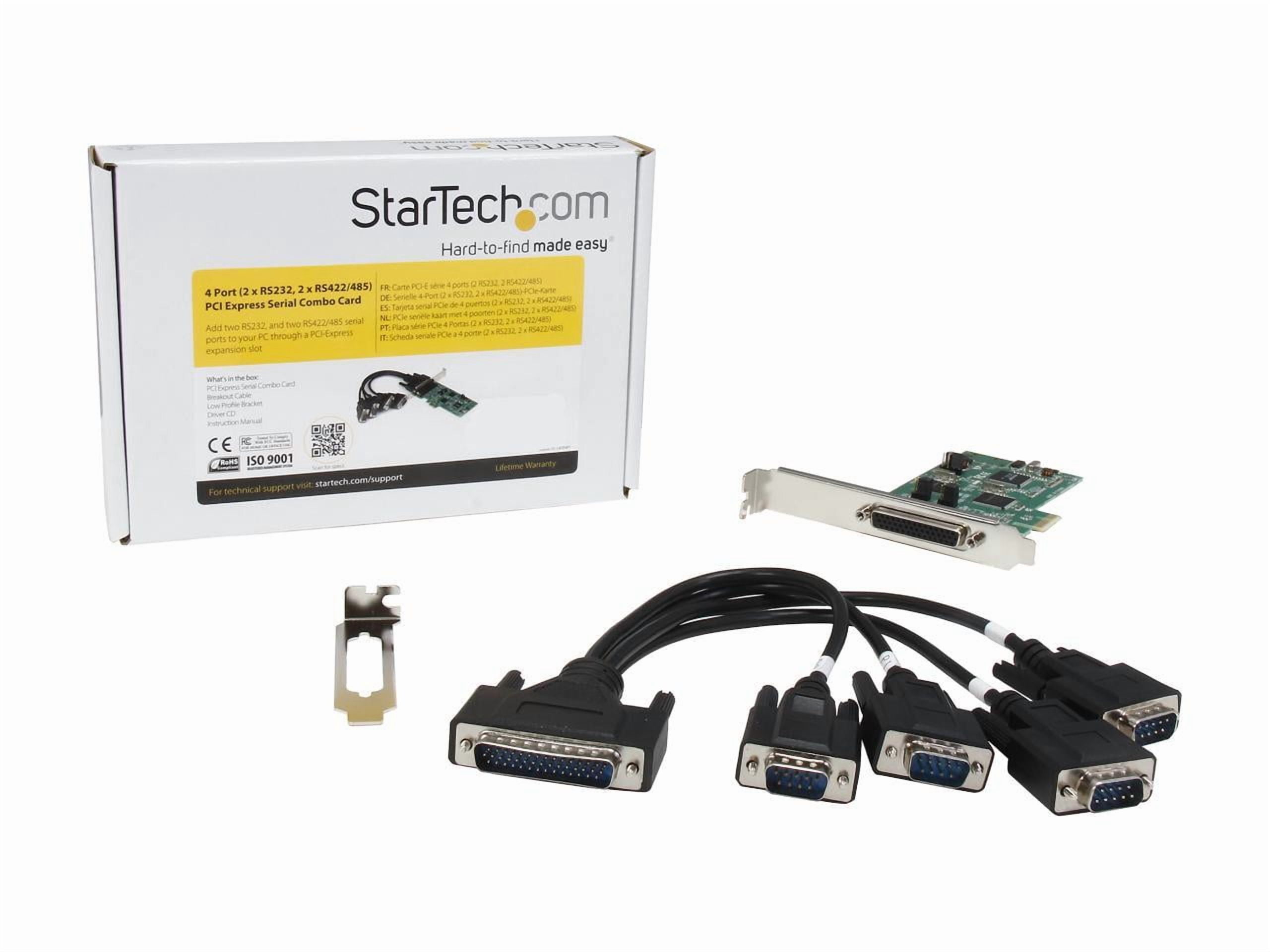 4PORT PCIE RS232 RS422 RS485 SERIAL CARD