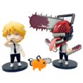 thumbnail image 2 of 2022 New Chainsaw Man Denji Power Action Figurines Anime Figure Chainsaw Man Power Figurine For Children Toys Christmas Gifts Gao Jinjia LED, 2 of 2