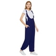 thumbnail image 3 of MintLimit Women's Loose Suspender Trousers Wide Leg Overalls Jumpsuit Romper Harem Pants Plus Size, 3 of 4