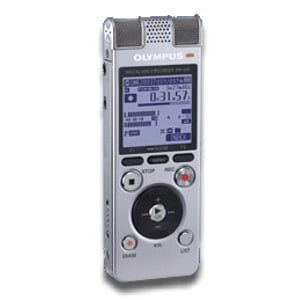 Olympus DM-620 - Voice recorder - 4 GB - silver