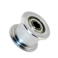 thumbnail image 6 of BALAHAPY 5Pcs Gt2 Aluminum Pulley Wheel Silver For Cnc Engine Lathe 1.30X1.30X0.90in, 6 of 8